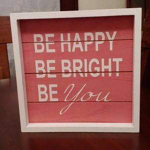 Inspirational Wooden Sign